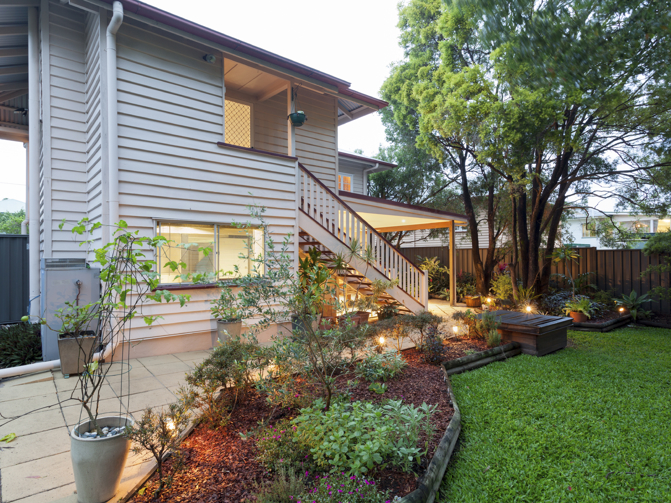 Residential Backyard