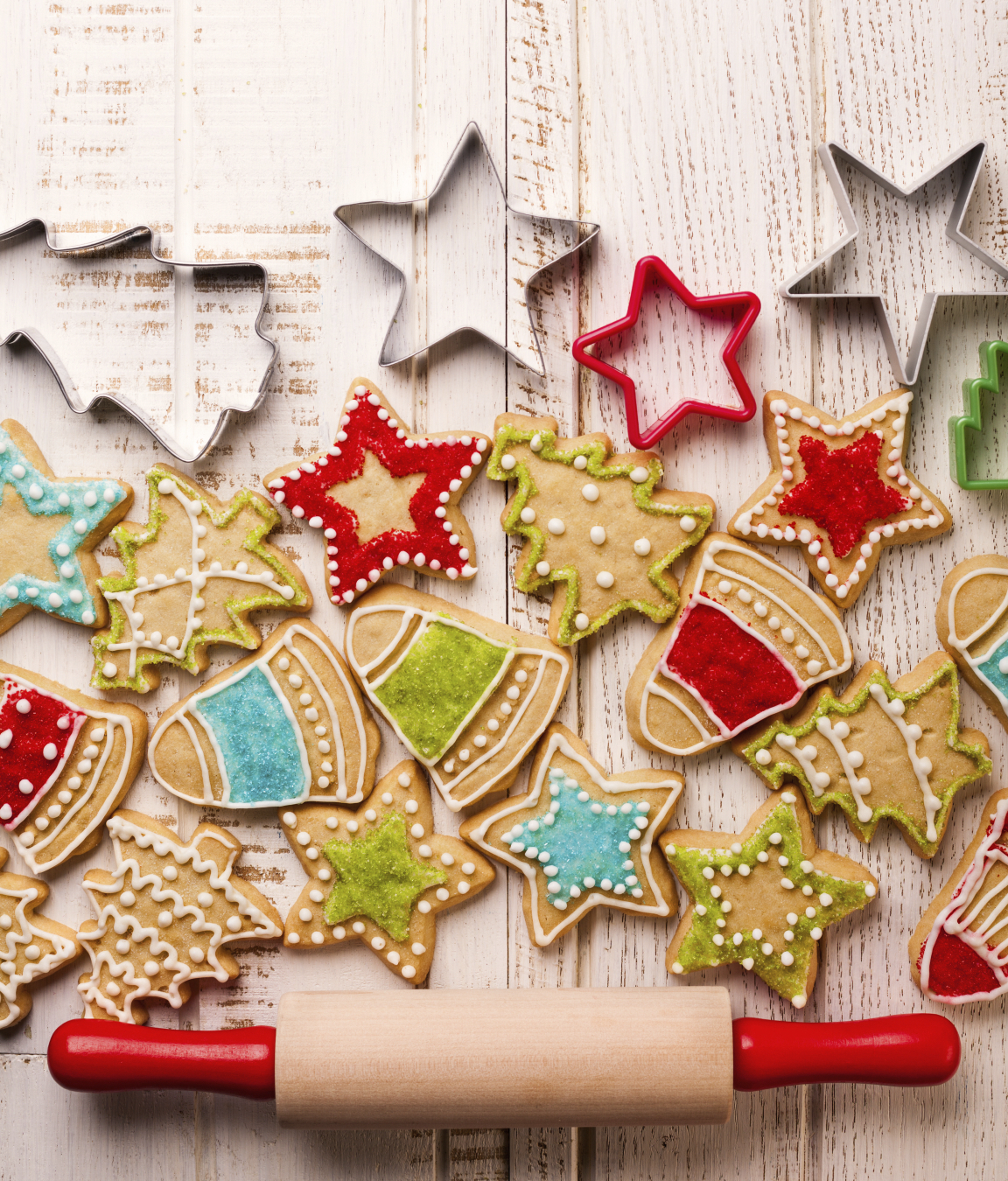 Baked holiday cookies in a pest free environment