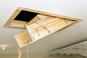 Ladder to an attic