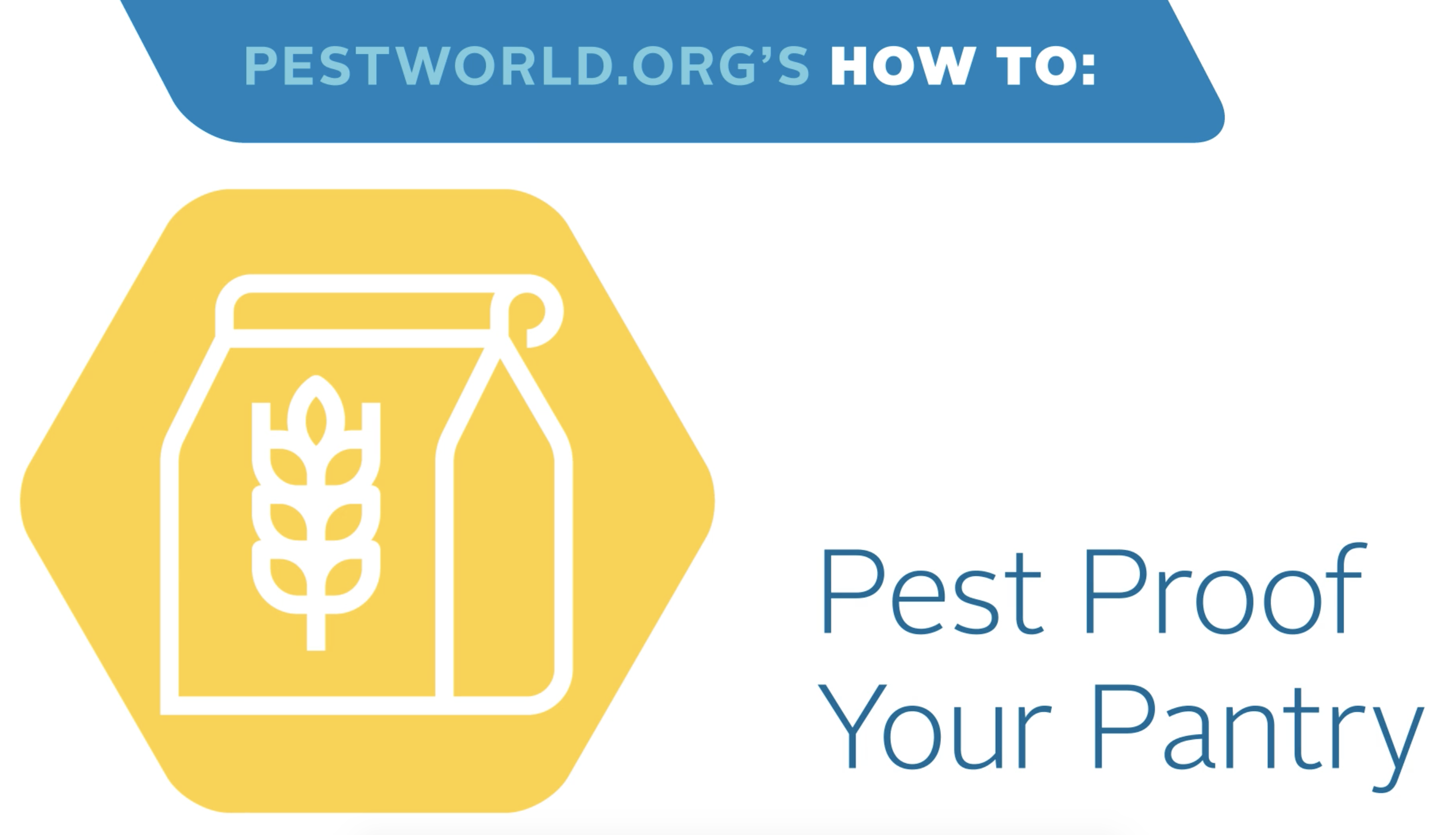 How to PestProof a Pantry